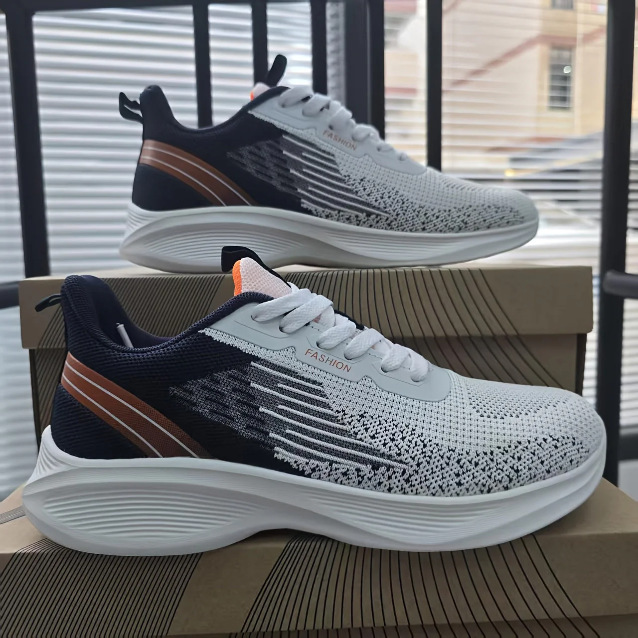 Baskets de sport homme style décontracté pour entraînement et marche - Image 4