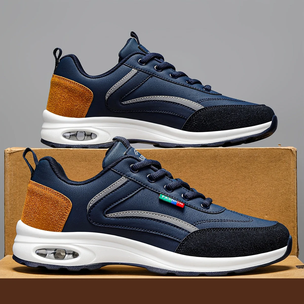Baskets de sport homme style urbain polyvalentes pour usage quotidien - Image 8