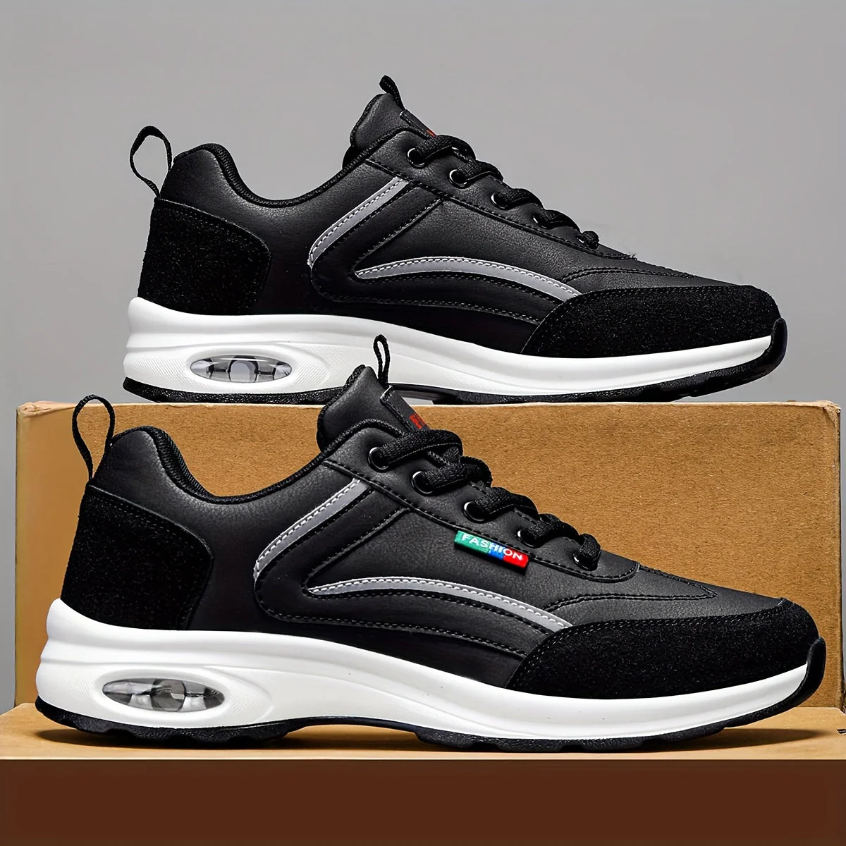 Baskets de sport homme style urbain polyvalentes pour usage quotidien - Image 9