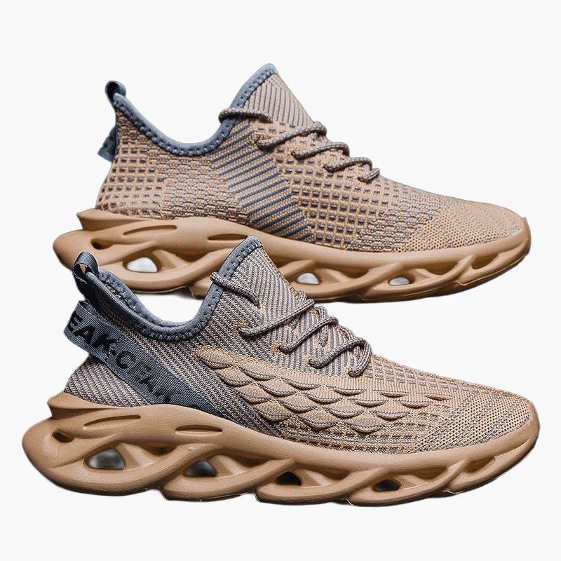 Baskets de sport homme style urbain semelle futuriste confort large - Image 14