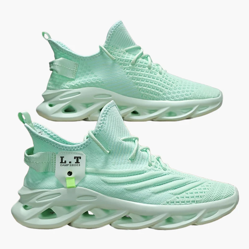 Baskets de sport homme style urbain semelle futuriste confort large - Image 16
