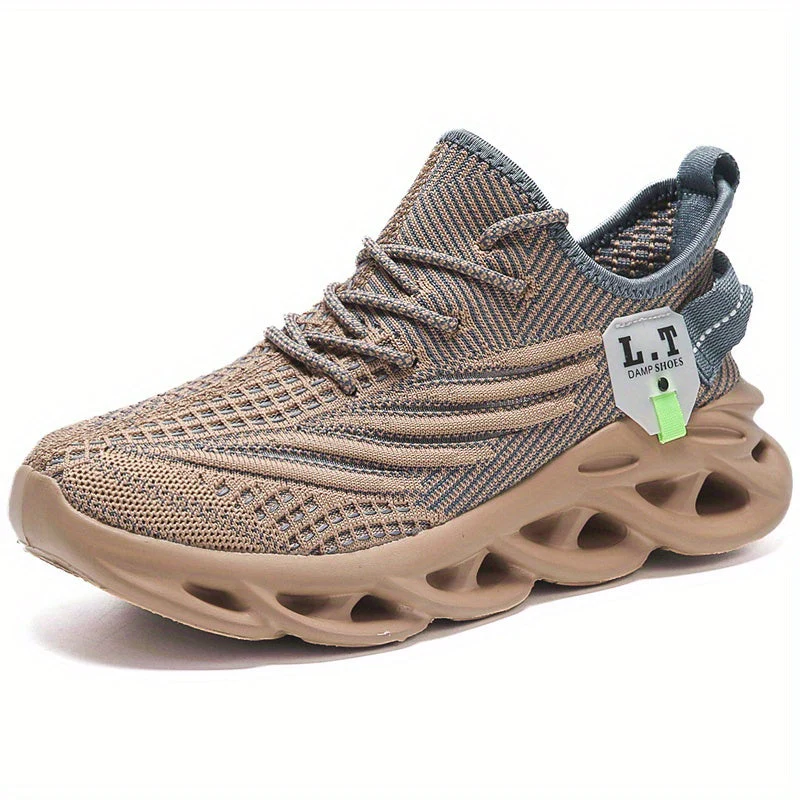 Baskets de sport homme style urbain semelle futuriste confort large - Image 9