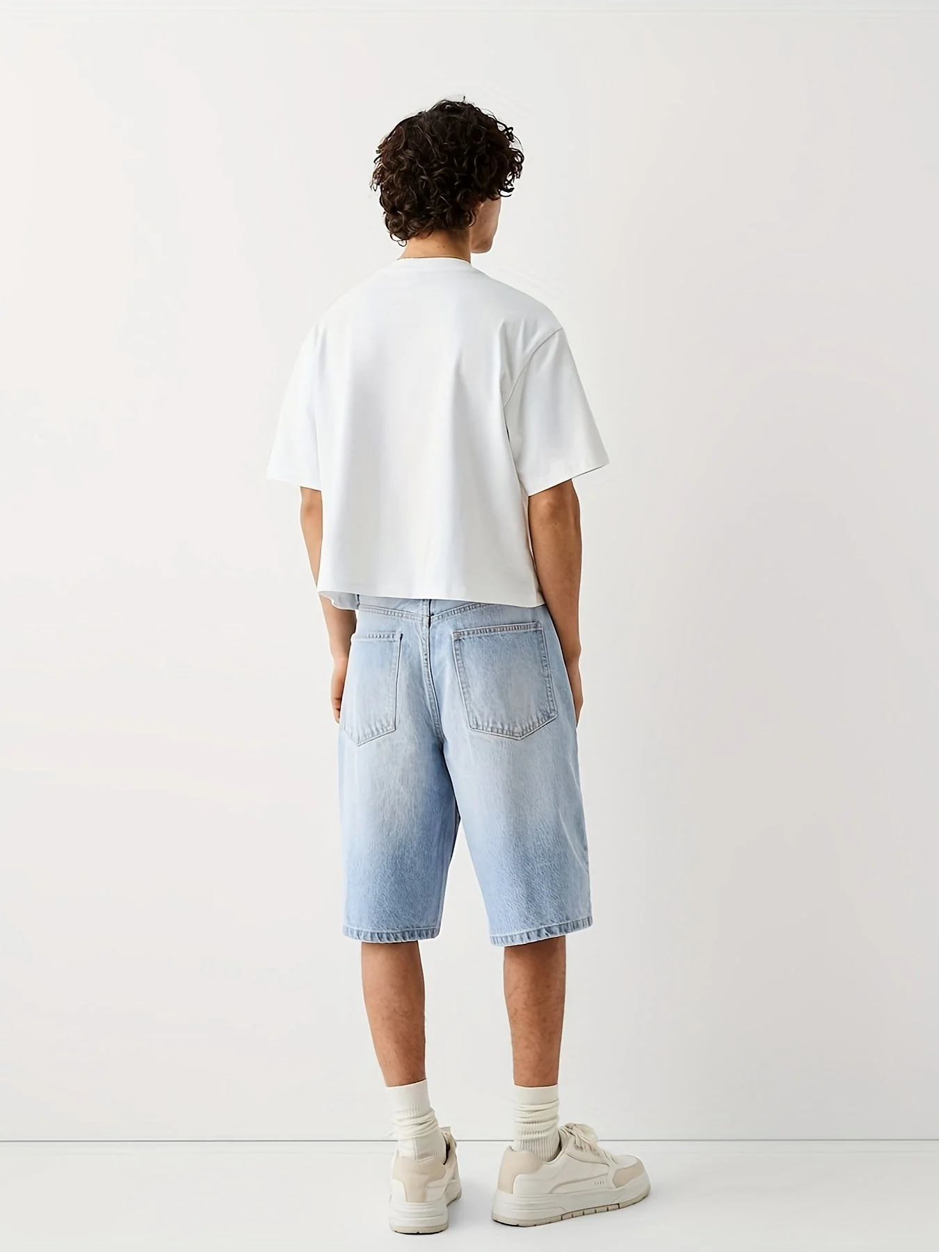 Bermuda ample pour homme style décontracté urbain - Image 3