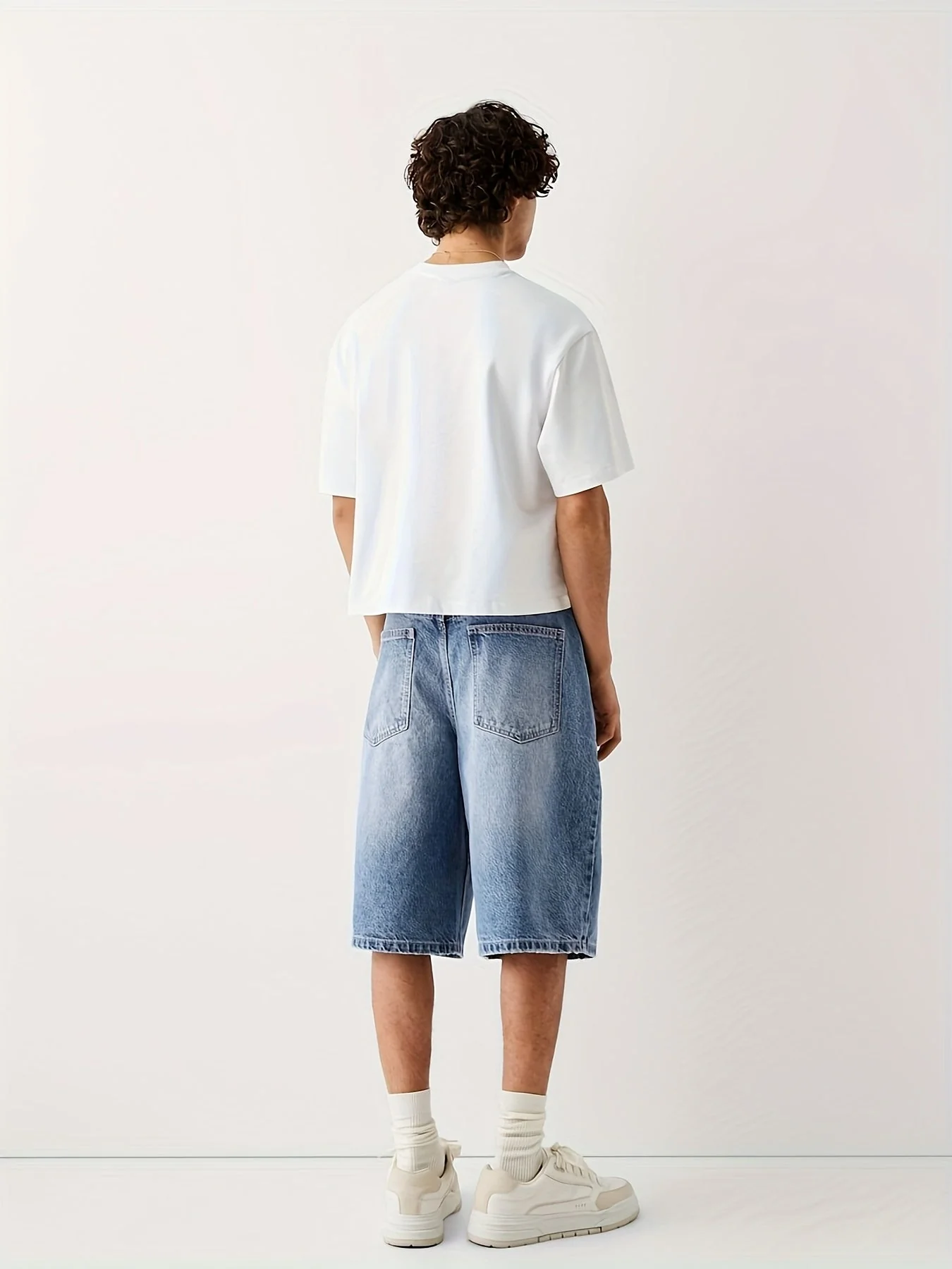 Bermuda ample pour homme style décontracté urbain - Image 4
