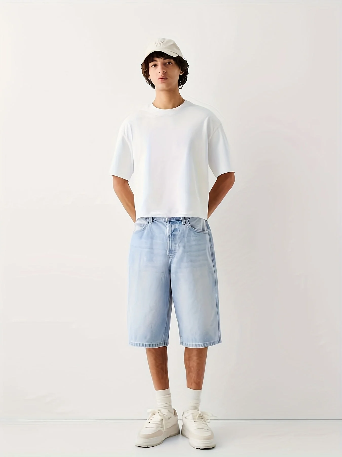 Bermuda ample pour homme style décontracté urbain - Image 7