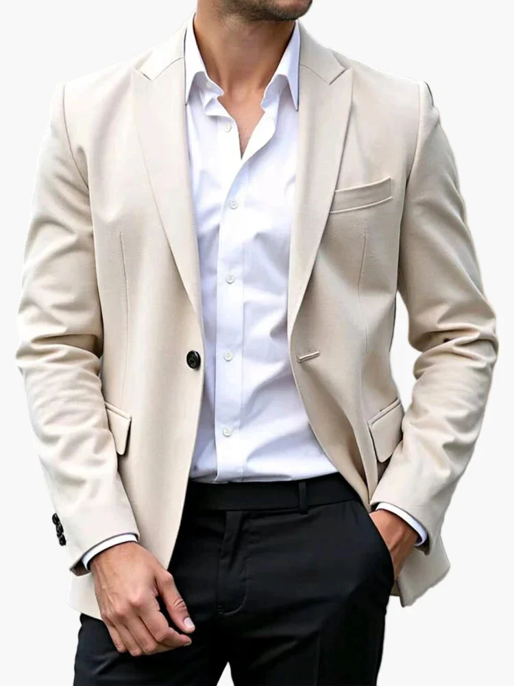 Blazer de costume élégant pour homme – Style affaires et occasions spéciales - Image 3