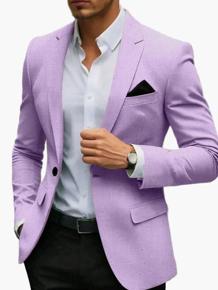 Blazer de costume élégant pour homme – Style affaires et occasions spéciales - Image 4