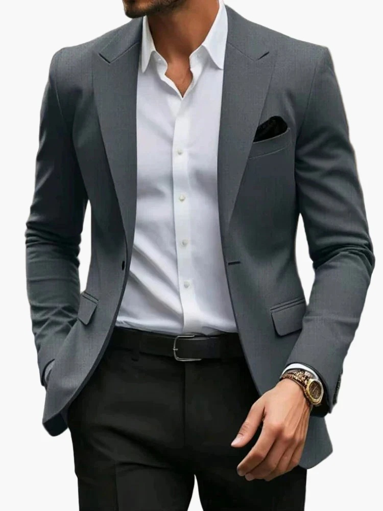Blazer de costume élégant pour homme – Style affaires et occasions spéciales - Image 5