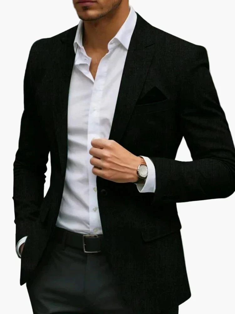 Blazer de costume élégant pour homme – Style affaires et occasions spéciales - Image 6
