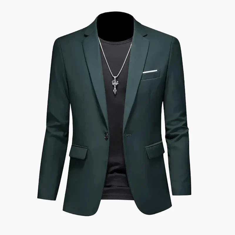 Blazer décontracté élégant pour homme, style urbain, parfait pour sorties et occasions spéciales - Image 10