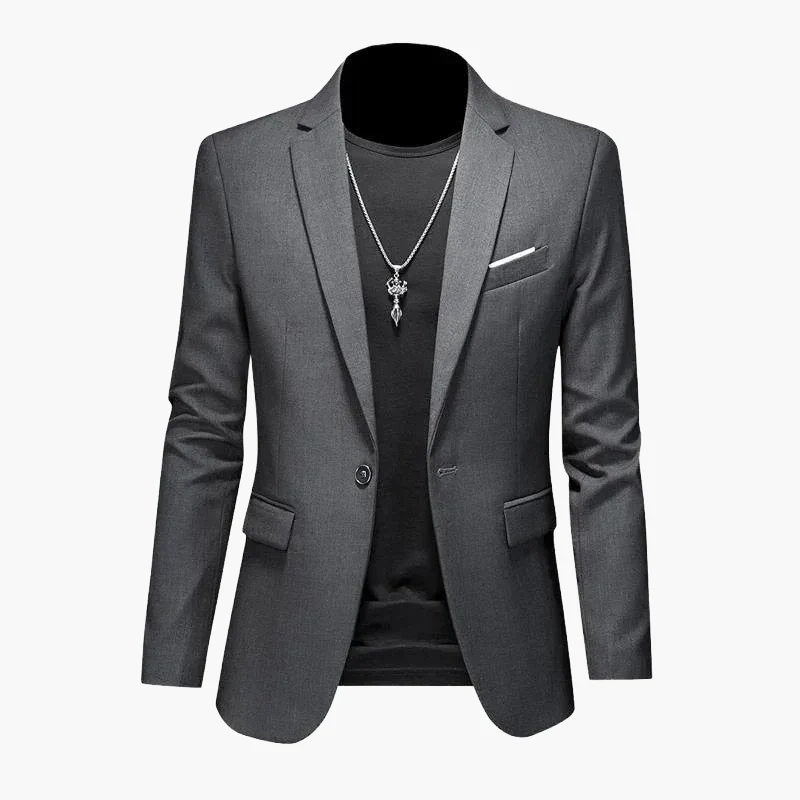 Blazer décontracté élégant pour homme, style urbain, parfait pour sorties et occasions spéciales - Image 11