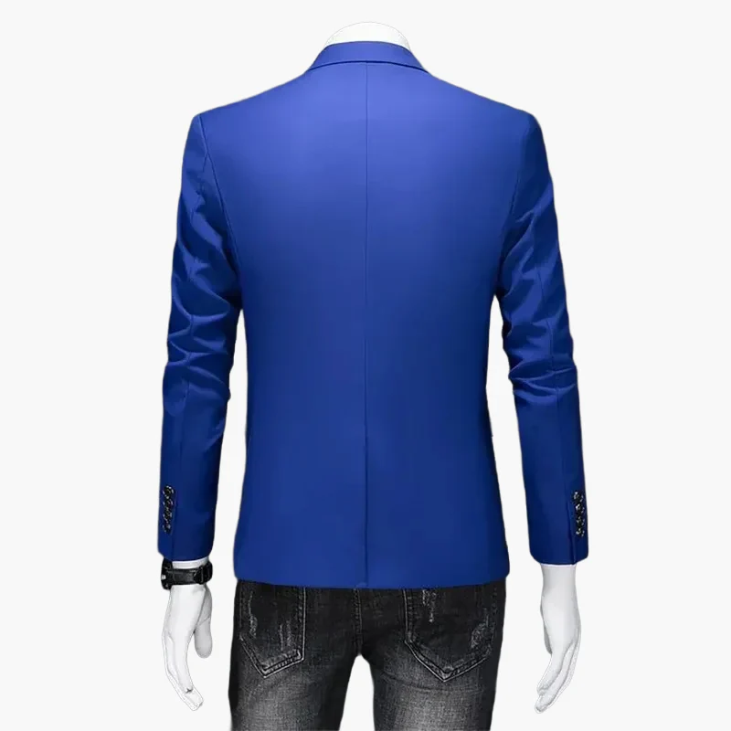 Blazer décontracté élégant pour homme, style urbain, parfait pour sorties et occasions spéciales - Image 15