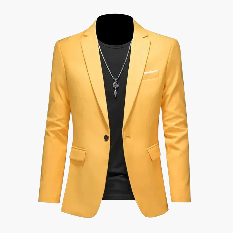 Blazer décontracté élégant pour homme, style urbain, parfait pour sorties et occasions spéciales - Image 3