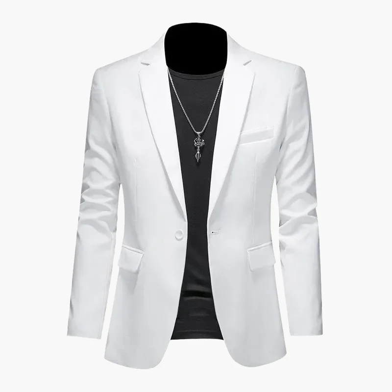 Blazer décontracté élégant pour homme, style urbain, parfait pour sorties et occasions spéciales - Image 5