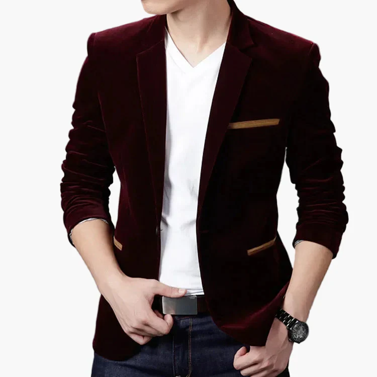 Blazer décontracté pour homme style moderne – Idéal pour sorties et bureau - Image 4