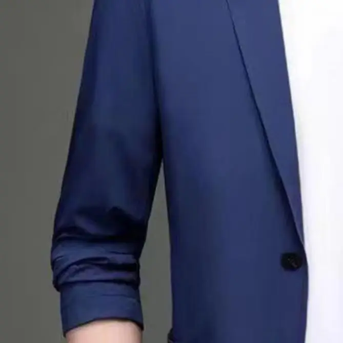 Blazer décontracté pour homme style moderne, idéal pour les occasions professionnelles et quotidiennes - Image 5