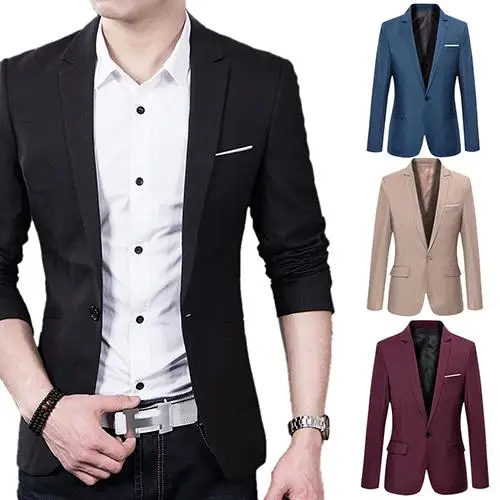 Blazer élégant pour homme – Style moderne et polyvalent, idéal pour affaires et sorties - Image 2