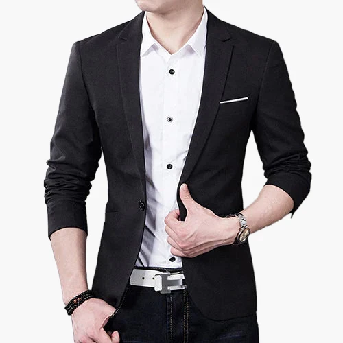 Blazer élégant pour homme – Style moderne et polyvalent, idéal pour affaires et sorties - Image 5