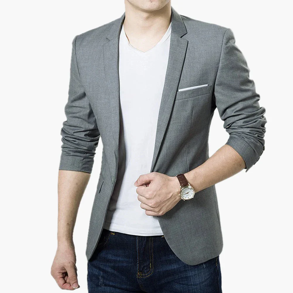 Blazer élégant pour homme – Style moderne et polyvalent, idéal pour affaires et sorties - Image 6