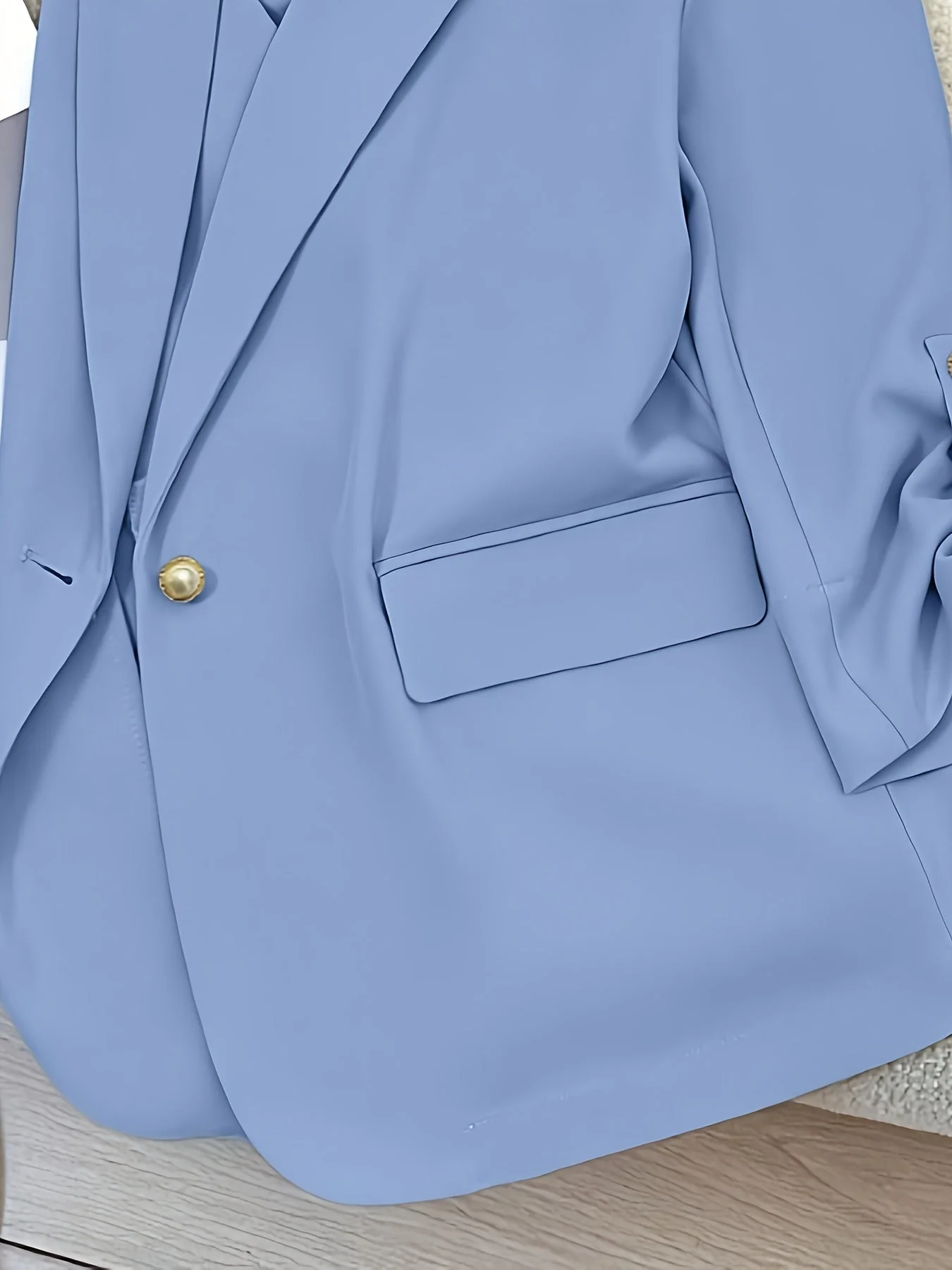 Blazer Femme Élégant Manches Longues Style Décontracté pour Bureau ou Sortie - Image 8