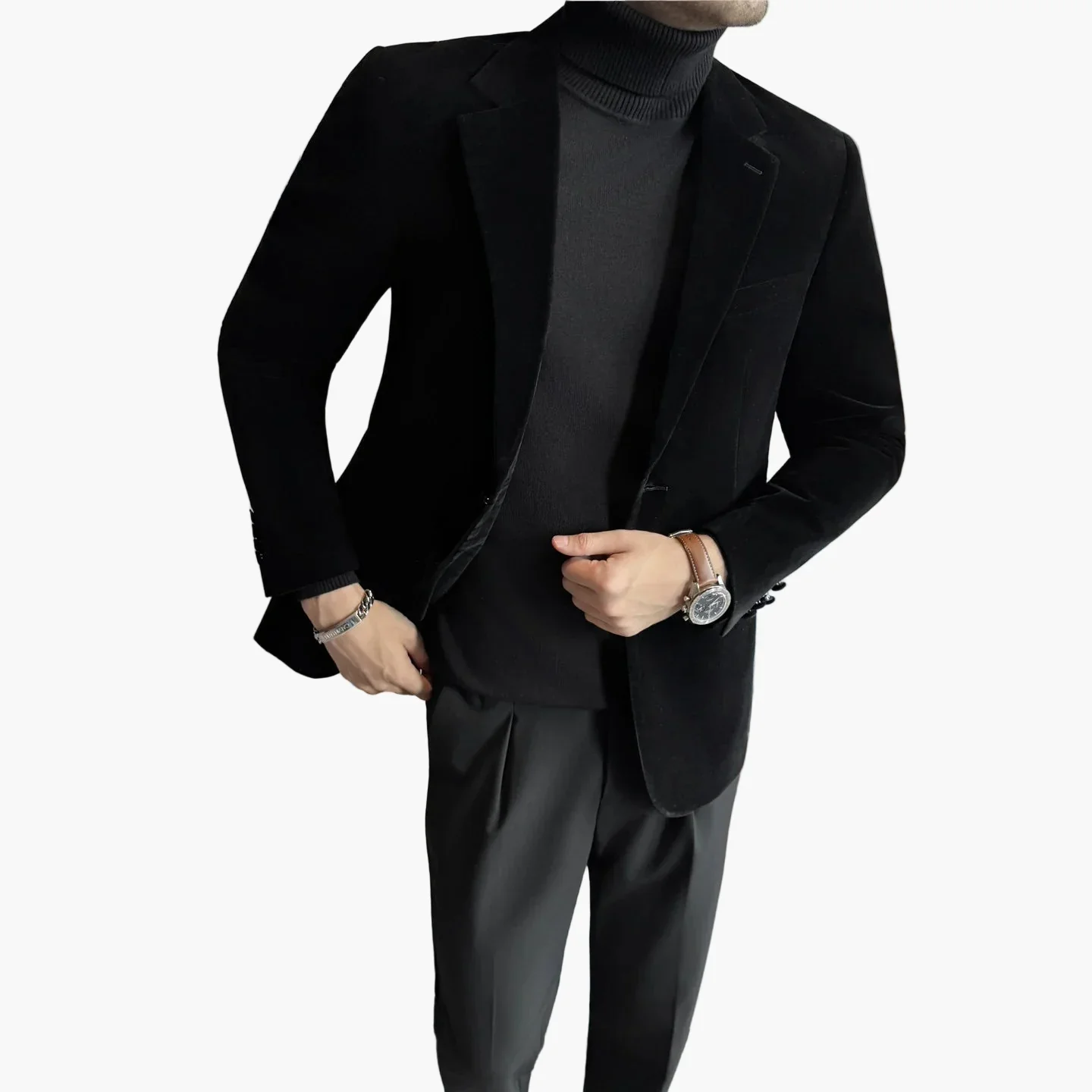 Blazer homme élégant style business casual pour occasions formelles et professionnelles - Image 4