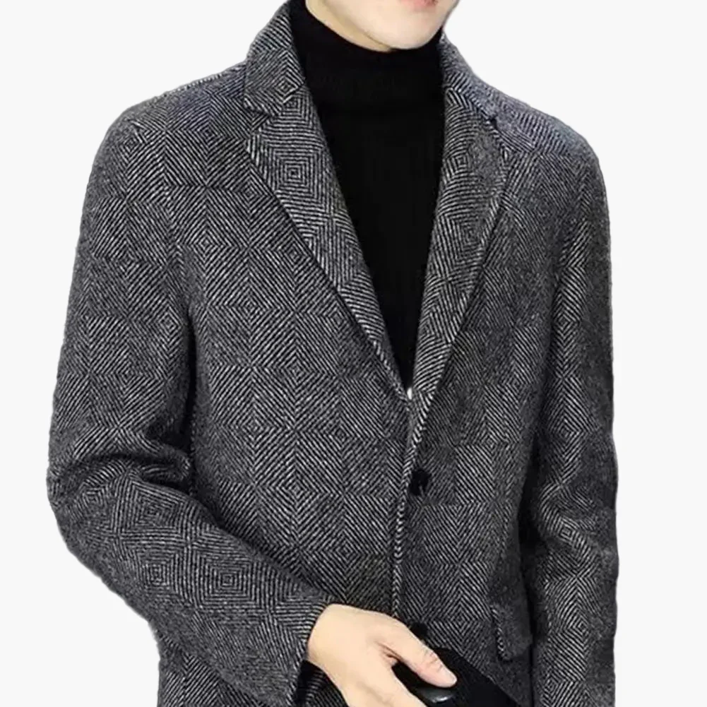 Blazer Homme Élégant Style Décontracté pour Affaires et Sorties - Image 4