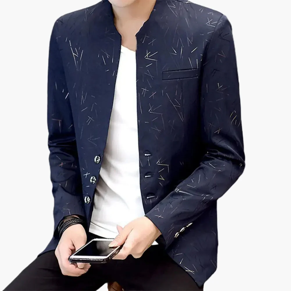 Blazer homme style moderne coupe ajustée pour occasions spéciales ou bureau - Image 6