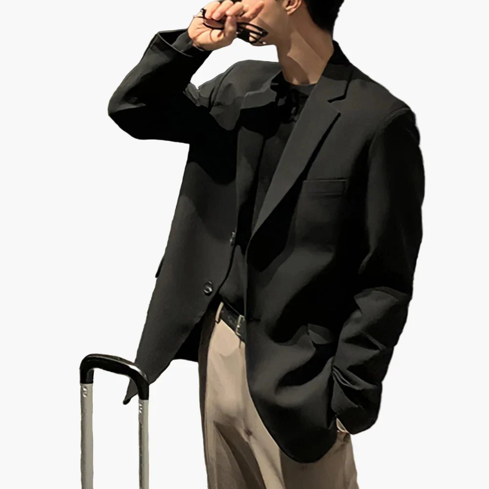 Blazer homme style moderne élégant pour affaires et occasions formelles - Image 3