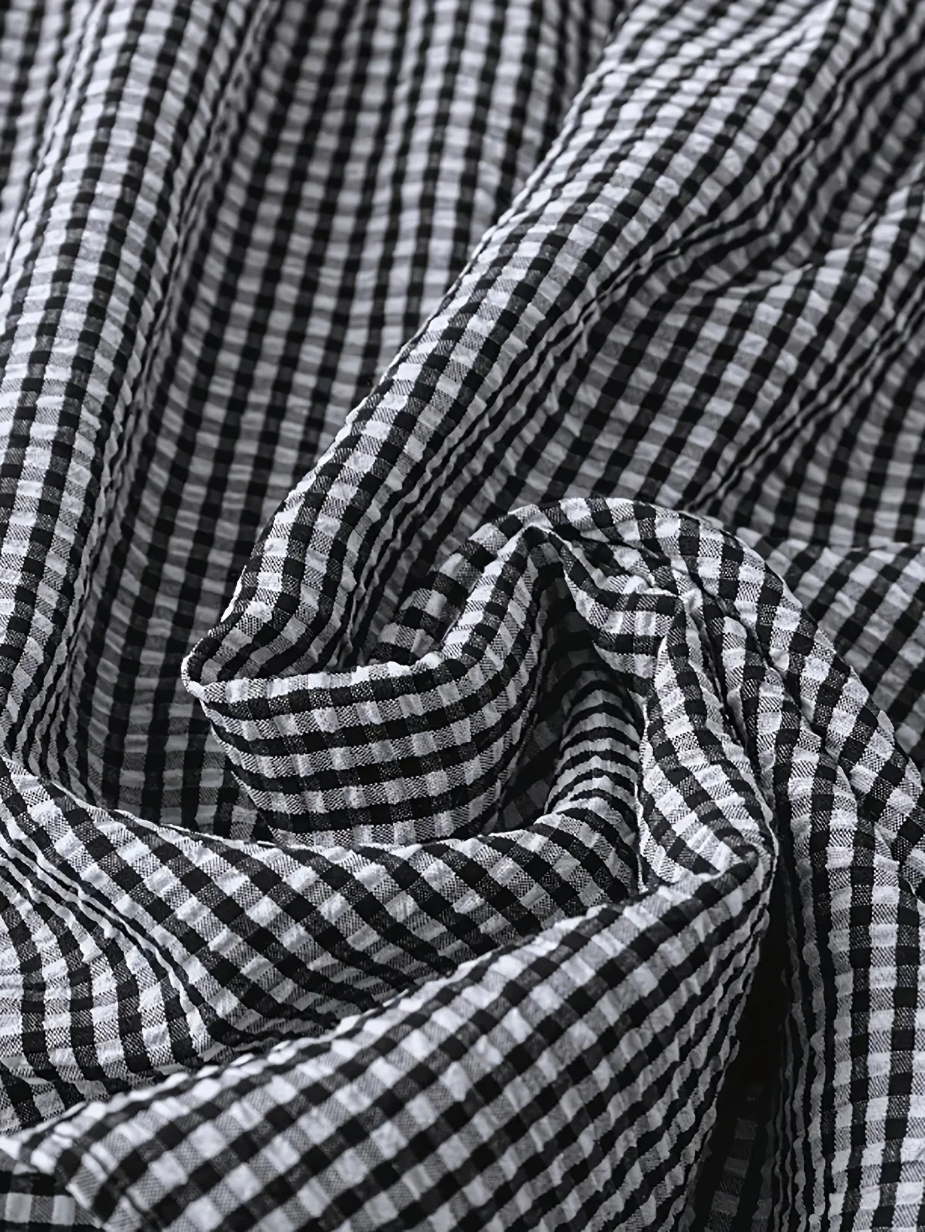 Blouse à carreaux style décontracté pour femme, idéale pour le printemps et l'été - Image 6