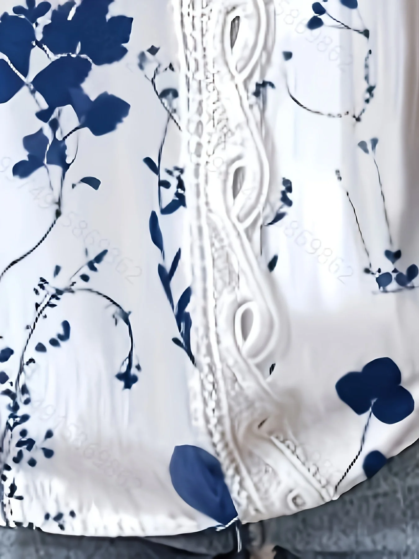 Blouse Femme Style Bohème Chic à Imprimé Floral et Dentelle – Idéale pour Printemps et Été - Image 4
