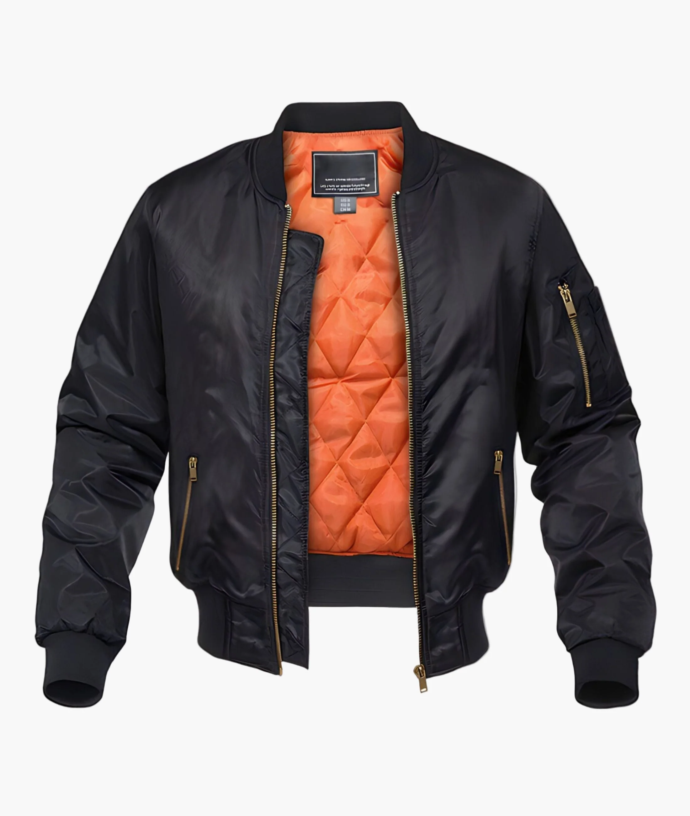 Blouson Bomber Homme Style Urbain – Coupe Décontractée – Idéal pour Automne et Hiver - Image 2