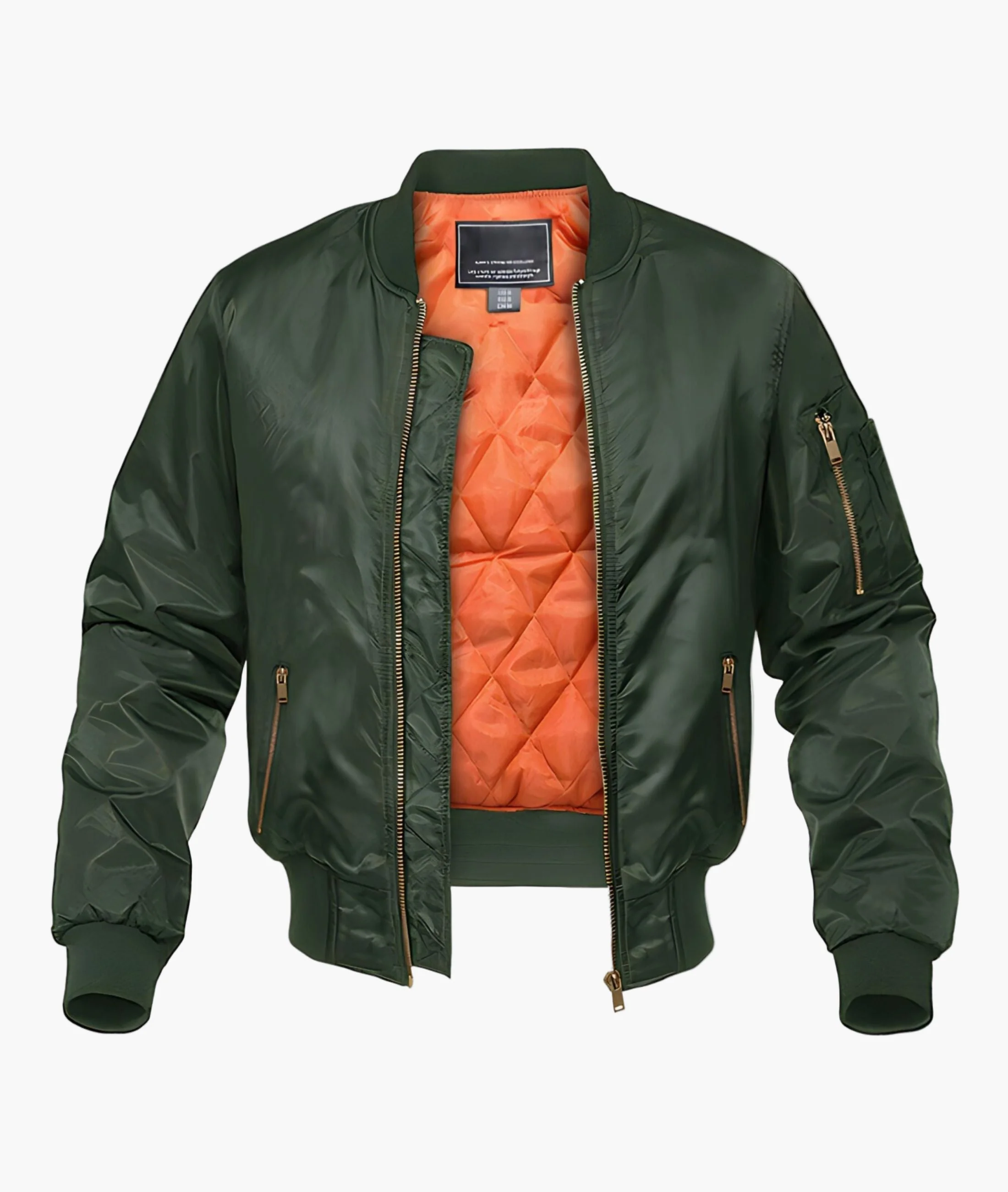 Blouson Bomber Homme Style Urbain – Coupe Décontractée – Idéal pour Automne et Hiver - Image 3