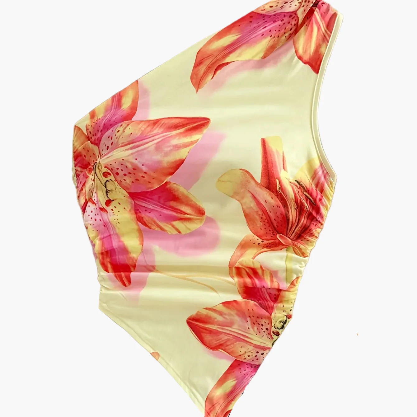 Body une épaule motif floral style élégant pour femme – Idéal printemps/été - Image 11