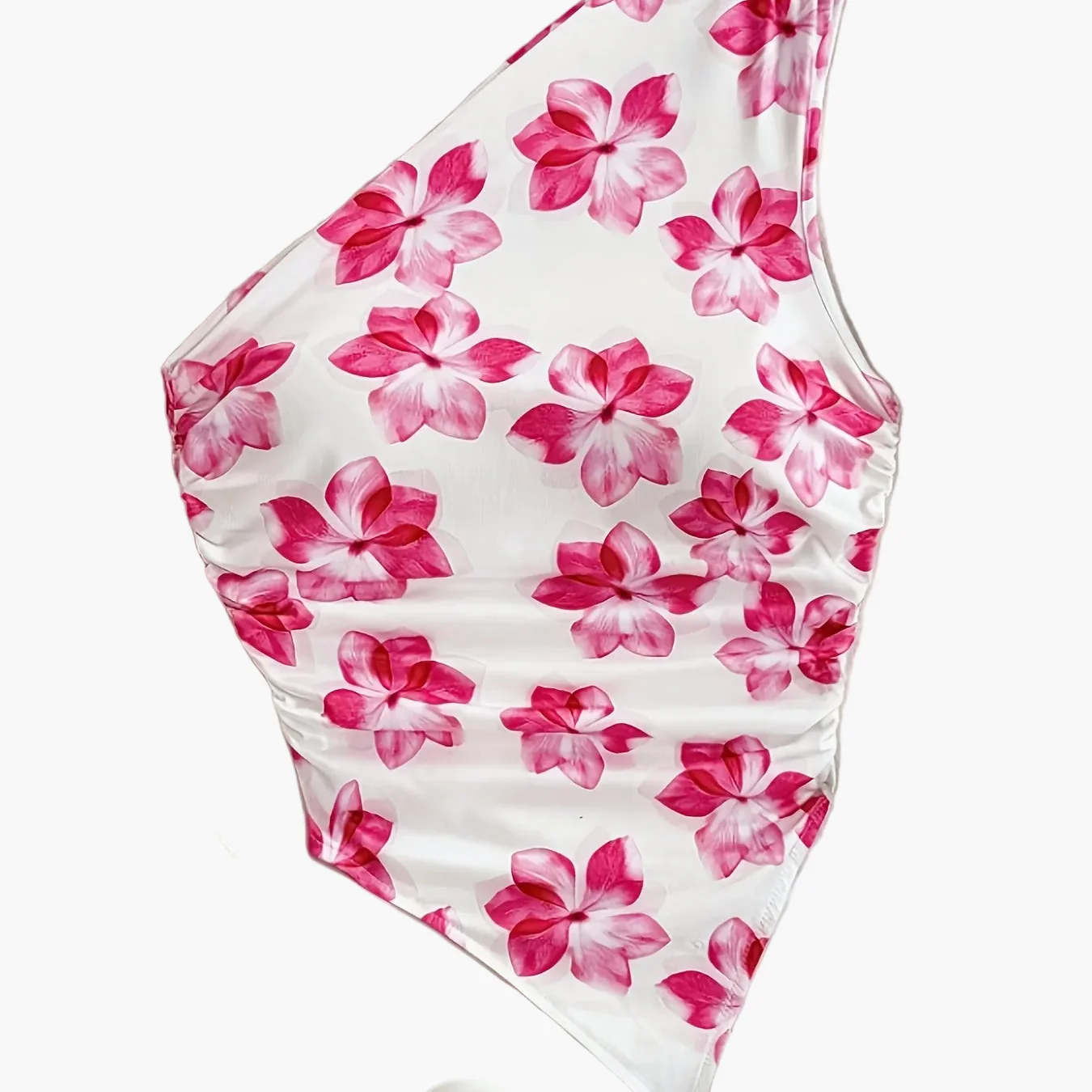 Body une épaule motif floral style élégant pour femme – Idéal printemps/été - Image 15