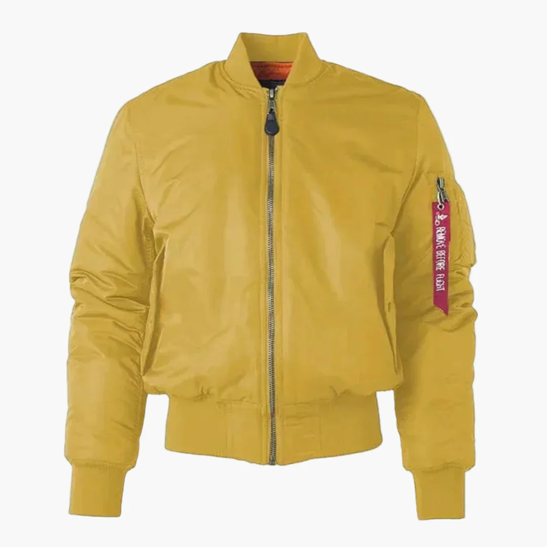 Bomber Unisexe Style Aviateur Urbain pour Hommes et Femmes, Idéal pour Tous les Jours et les Sorties Décontractées - Image 2