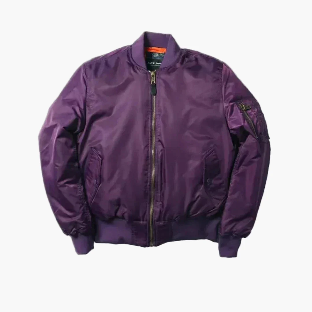 Bomber Unisexe Style Aviateur Urbain pour Hommes et Femmes, Idéal pour Tous les Jours et les Sorties Décontractées - Image 5