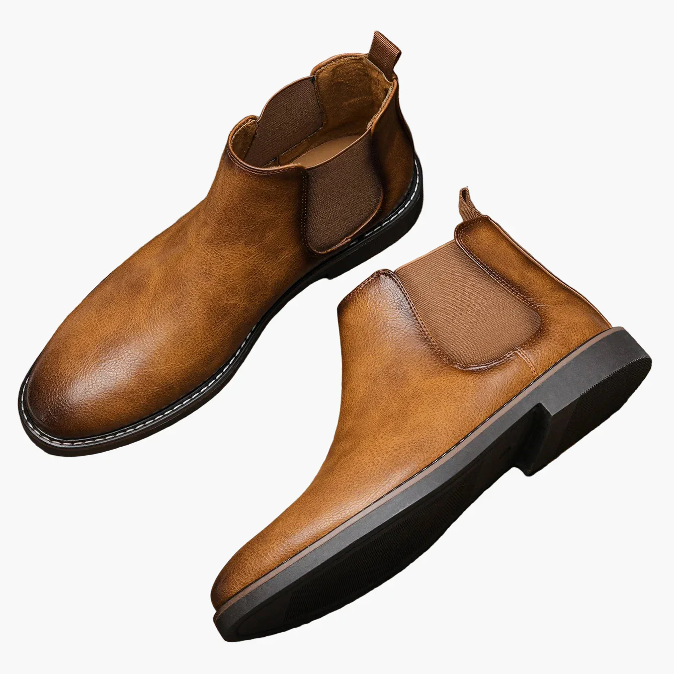 Bottes Chelsea classiques pour homme style urbain et élégance polyvalente - Image 2