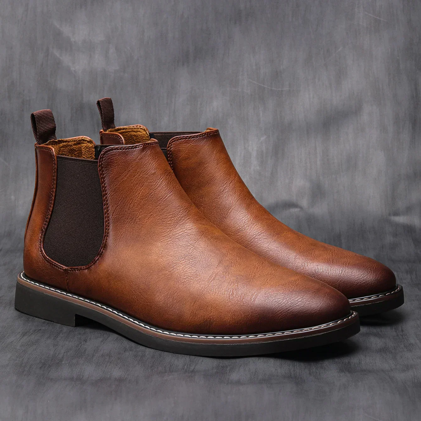 Bottes Chelsea classiques pour homme style urbain et élégance polyvalente - Image 6