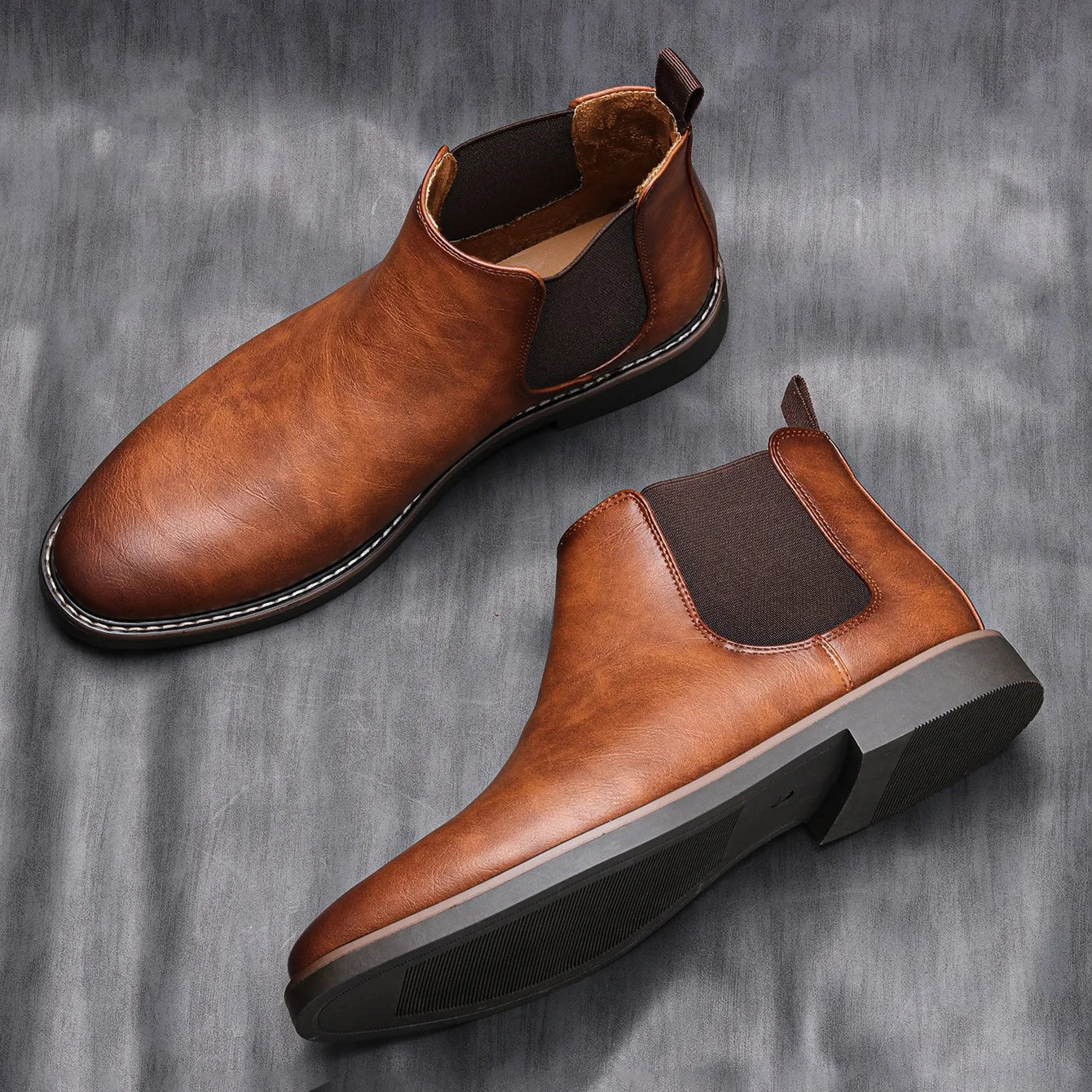 Bottes Chelsea classiques pour homme style urbain et élégance polyvalente - Image 7