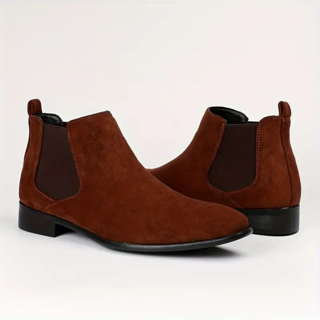 Bottes Chelsea classiques pour homme style polyvalent urbain - Image 7