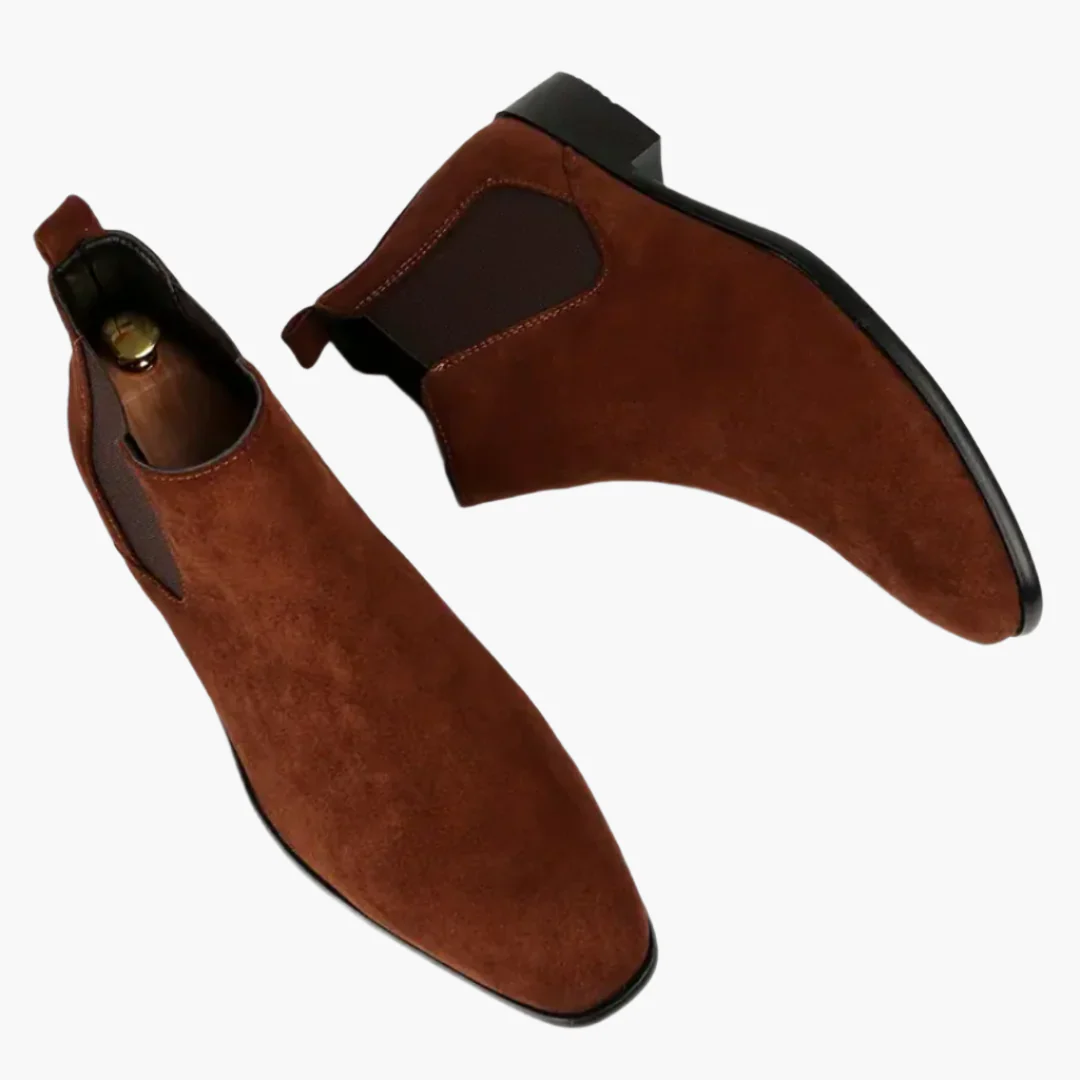 Bottes Chelsea classiques pour homme style polyvalent urbain - Image 8