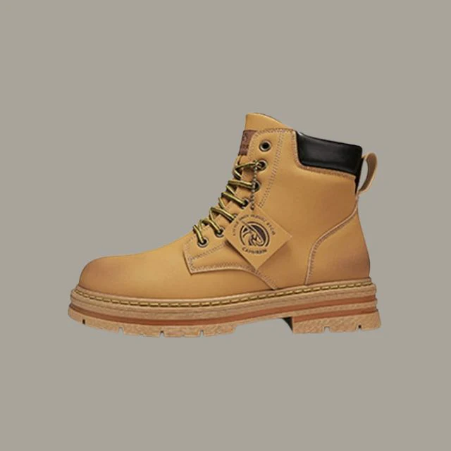 Bottes de randonnée robustes homme style urbain et aventure - Image 13