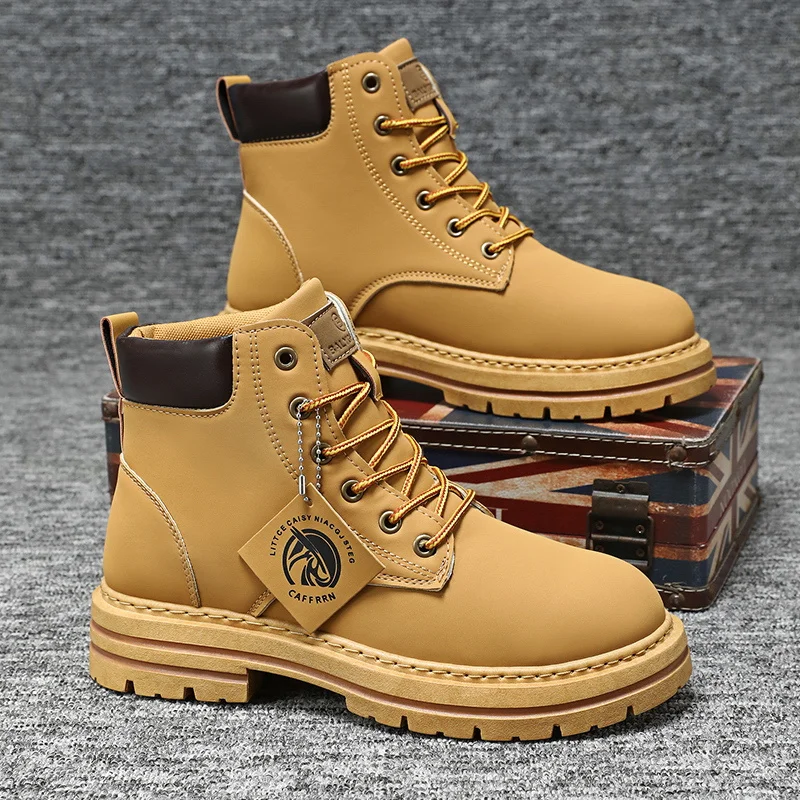 Bottes de randonnée robustes homme style urbain et aventure - Image 14