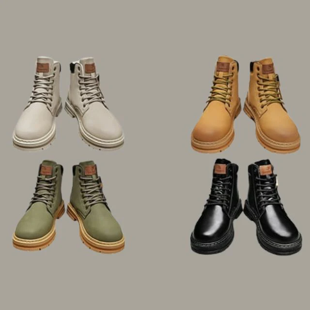 Bottes de randonnée robustes homme style urbain et aventure - Image 16