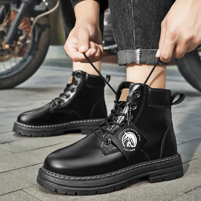 Bottes de randonnée robustes homme style urbain et aventure - Image 18