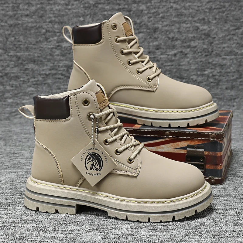 Bottes de randonnée robustes homme style urbain et aventure - Image 20