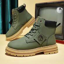 Bottes de randonnée robustes homme style urbain et aventure - Image 22