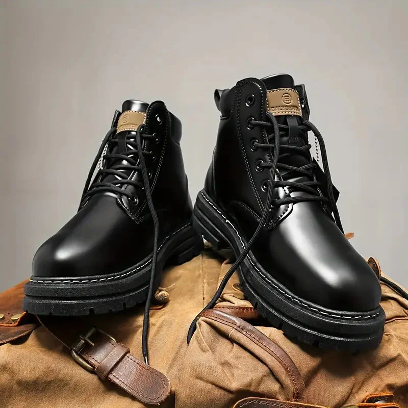 Bottes de randonnée robustes homme style urbain et aventure - Image 27