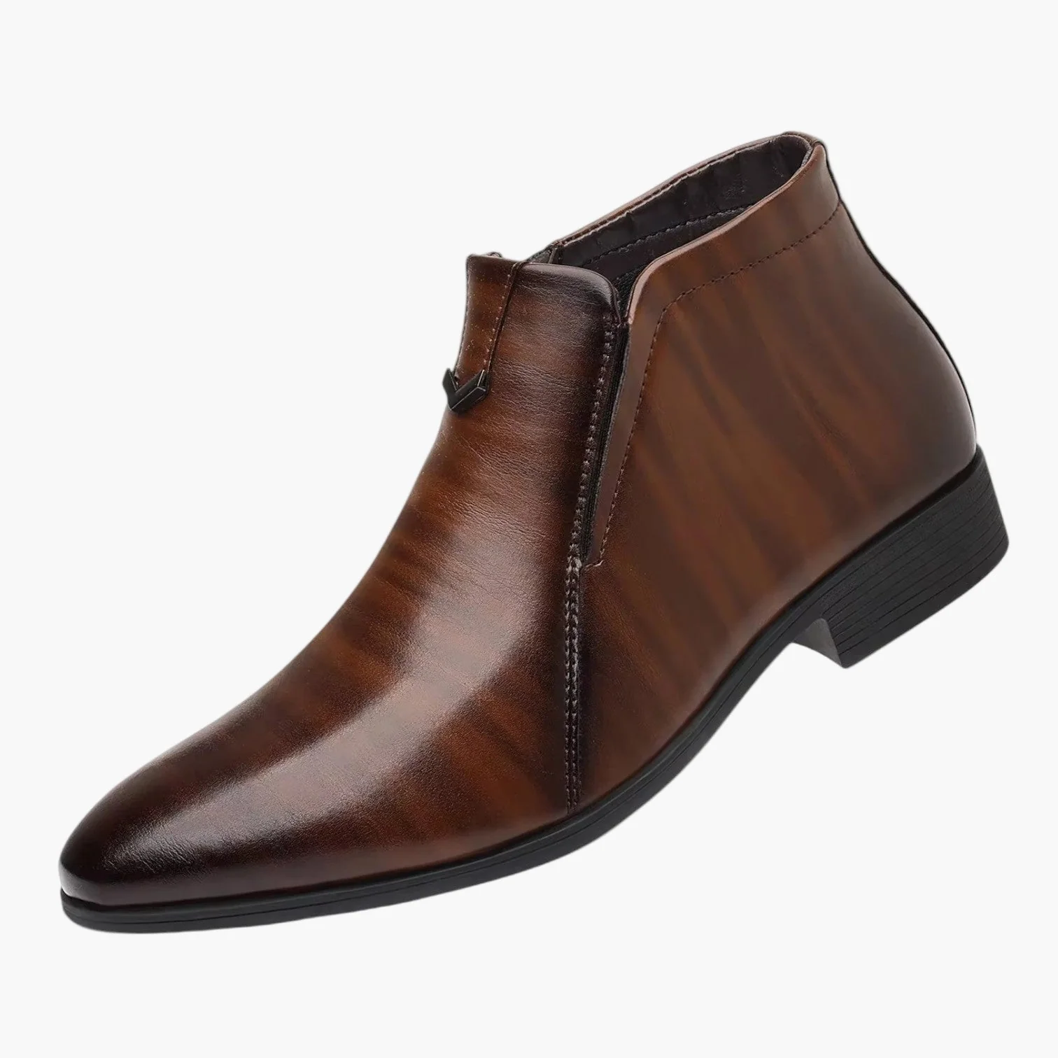 Bottes hautes rétro homme style urbain élégance quotidienne - Image 6