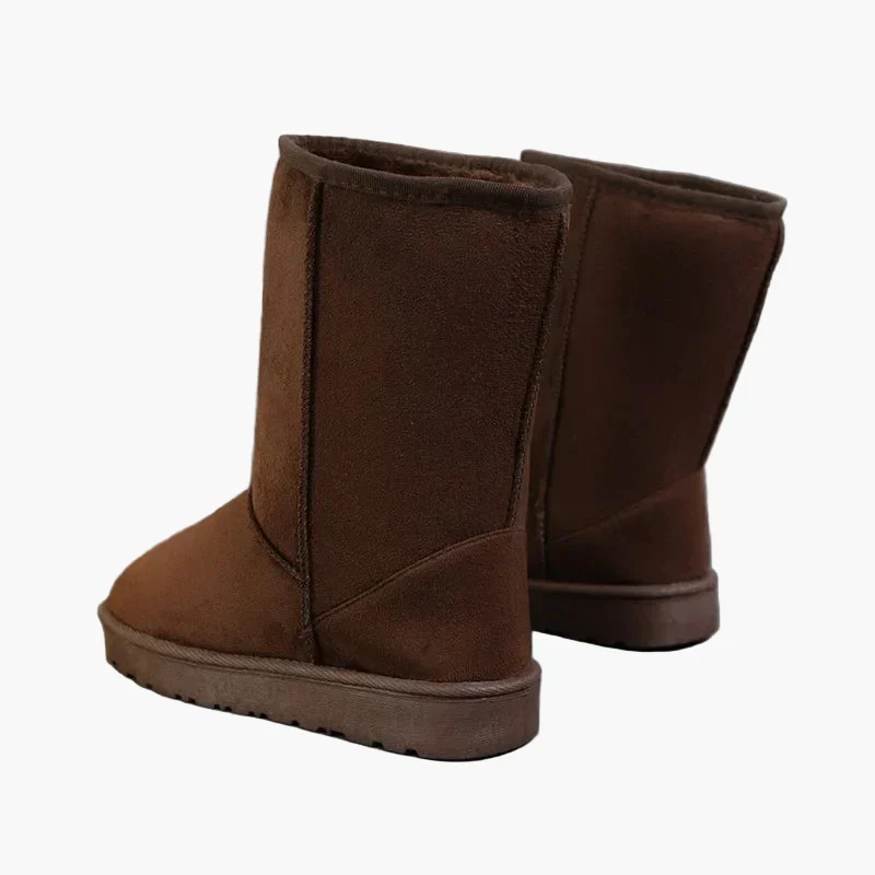 Bottes d'hiver décontractées pour femme - Style classique polyvalent pour temps froid - Image 2